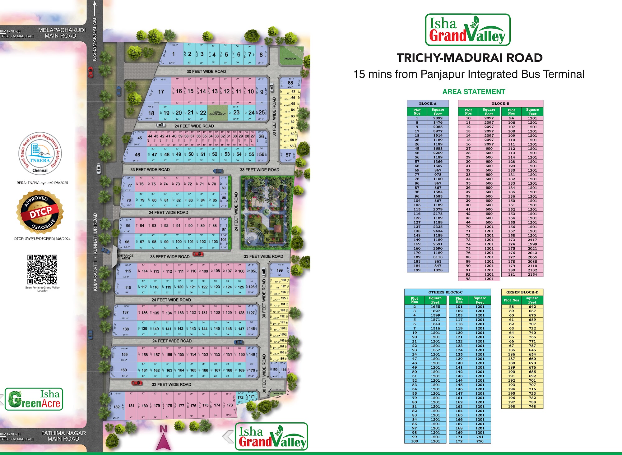 Grand Valley layout and pricing